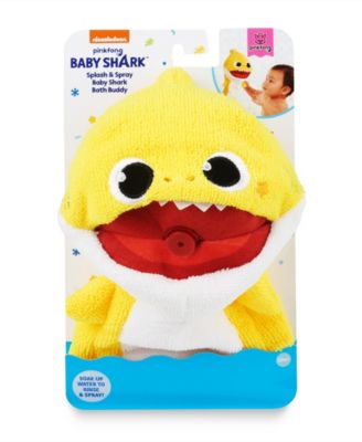 Macy's Pinkfong Baby Shark Official Splash and Spray Baby Shark Bath Buddy by WowWee image number null