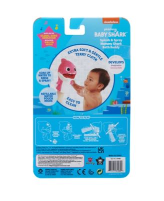 Baby Shark Official Splash and Spray Mommy Shark Bath Buddy by WowWee image number null
