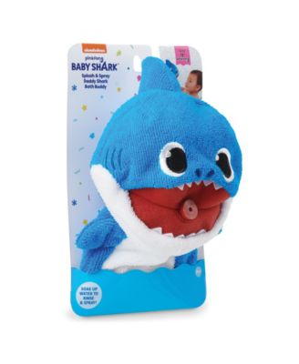 Baby Shark Official Splash and Spray Daddy Shark Bath Buddy by WowWee image number null