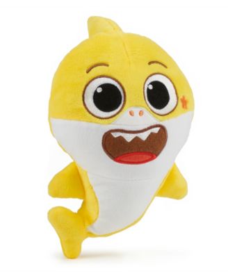 Macy's 8" Fin Friend Plush with Sound Baby Shark image number null