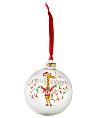 Holiday 2022 Glass Ball Ornament, Created for You by Toys R Us