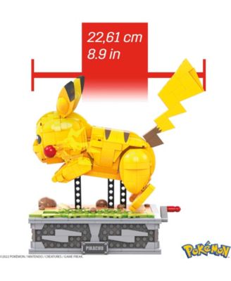Mega Construx Pokemon 1095 Pieces Motion Pikachu Building Brick Set image number null