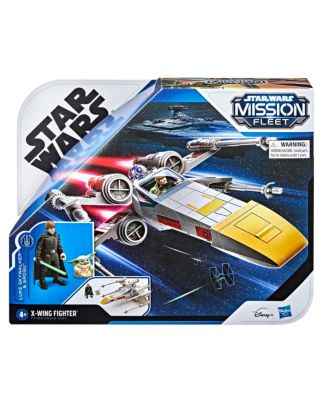 Star Wars Mission Fleet Luke Skywalker Grogu X-wing Fighter-Mandalorian image number null