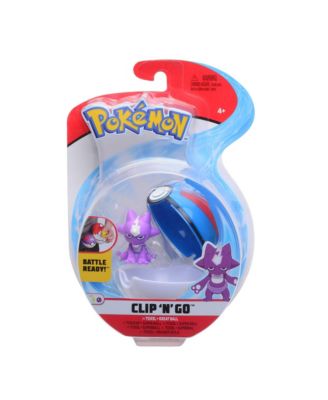 Pokemon Clip 'N' Go Toxel and Great Ball