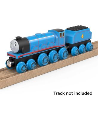 Fisher Price Thomas Friends Wooden Railway Gordon Engine and Coal-Car Toy Train image number null