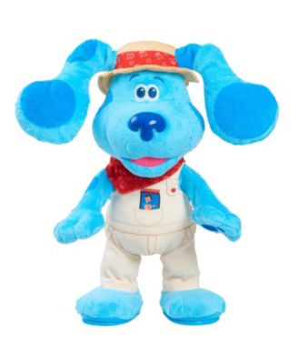 Blue?s Clues & You! Bingo Blue 14-inch Feature Plush Stuffed Animal with Sounds and Movement, Dog image number null