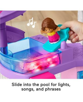 Little People Barbie Little DreamHouse Toddler Playset, Lights  image number null