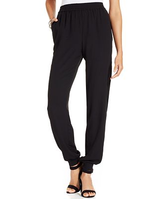 macys womens jogger pants