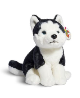 Geoffrey's Toy Box 10" Siberian Husky Puppy Dog Toy, Created for Macy's  image number null