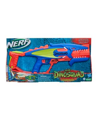 Nerf DinoSquad Terrodak, 12 Nerf Elite Darts, Dinosaur Design, 4 Dart Toy  Foam Nerf Blaster for Kids Outdoor Games - Nerf