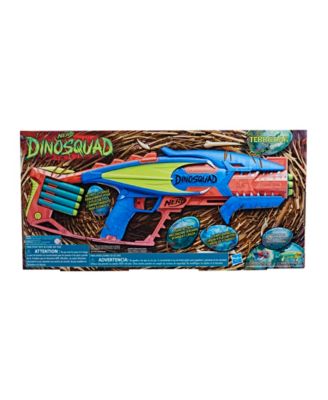 Nerf DinoSquad Terrodak, 12 Nerf Elite Darts, Dinosaur Design, 4 Dart Toy  Foam Nerf Blaster for Kids Outdoor Games