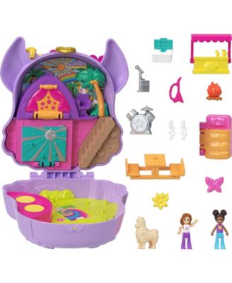 Polly Pocket Camp Adventure Llama Compact image number null