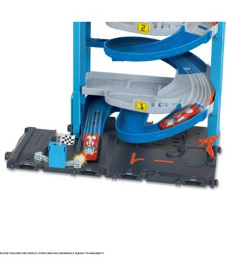Hot Wheels City Transforming Race Tower Playset image number null