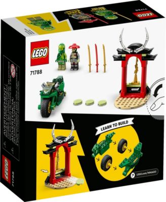 LEGO® Ninjago Lloyd’s Ninja Street Bike 71788 Toy Building Set with Lloyd and Bone Guard Figures image number null