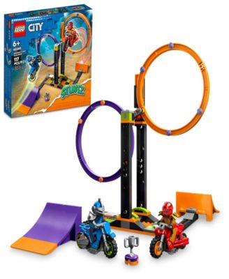 LEGO® City Spinning Stunt Challenge 60360 Building Toy Set, 117 Pieces