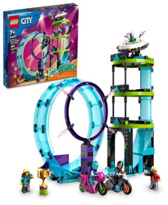 LEGO® City Ultimate Stunt Riders Challenge, 385 Pieces
