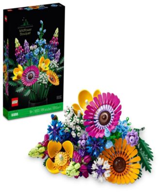 LEGO® Icons Wildflower Bouquet 10313 Building Set, 939 Pieces