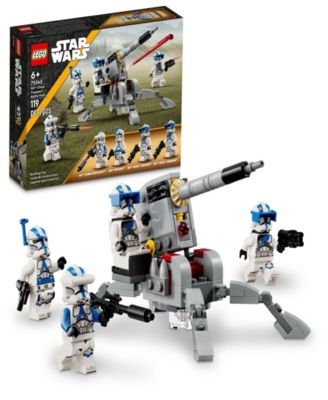 LEGO® Star Wars 501st Clone Troopers Battle Pack 75345 Toy Building Set with 501st Officer, 501st Clone Specialist and 501st Heavy Troopers Minifigures