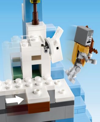 LEGO® Minecraft The Frozen Peaks 21243 Building Set, 304 Pieces image number null