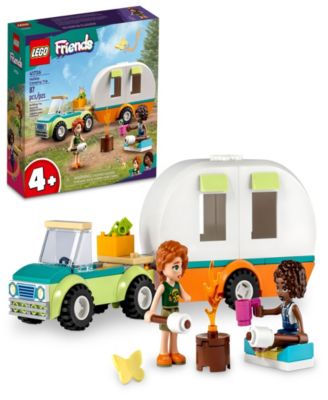 LEGO® Friends Holiday Camping Trip 41726 Building Toy Set, 87 Pieces