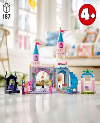 LEGO® Disney Aurora's Castle 43211 Building Toy Set, 187 Pieces image number null