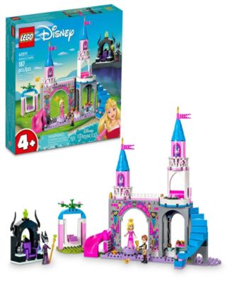 LEGO® Disney Aurora's Castle 43211 Building Toy Set, 187 Pieces image number null