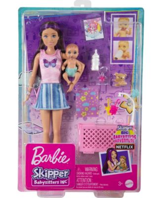 Barbie Skipper Babysitters, Inc. Dolls and Playset image number null