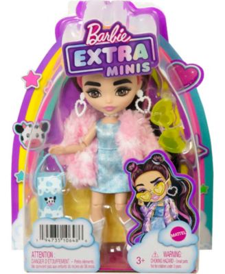 Lot Of 4 Barbie Extra Mini Minis Dolls NEW. 3.5”