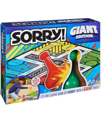 Sorry Giant Edition Indoor Outdoor Family Game image number null