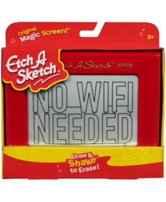 Etch A Sketch, Classic Red Drawing Toy with Magic Screen, for Ages 3 and Up  799916403578