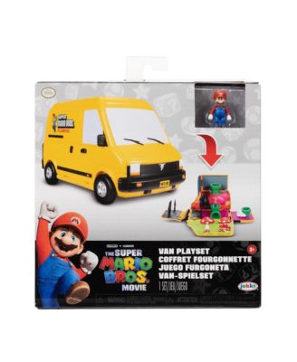 The Super Mario Brothers Movie Van Playset with Mario Mini Figure image number null