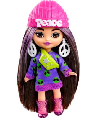 Buy Barbie Extra Mini Minis Doll with Brunette Hair