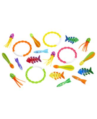 Sizzlin Cool Pool Diving Toys, 20 Pieces