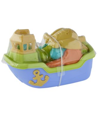 Sizzlin Cool Boat Sand Toys Set image number null