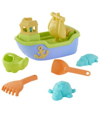 Sizzlin Cool Boat Sand Toys Set