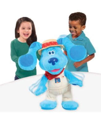 Blue?s Clues & You! Bingo Blue 14-inch Feature Plush Stuffed Animal with Sounds and Movement, Dog image number null
