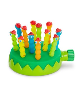 Melissa & Doug Sunny Patch Splash Patrol Outdoor Sprinkler Toy with Hose Attachment image number null
