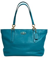 COACH ELLIS TOTE IN LEATHER