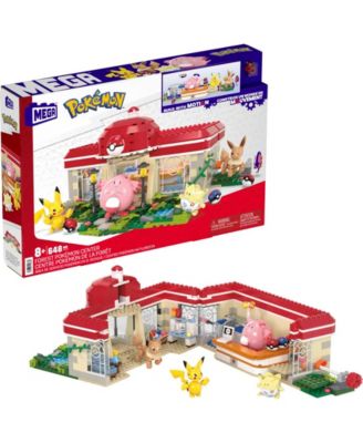 MEGA Pokemon Building Toy Kit, Forest Pokemon Center-648 Pieces