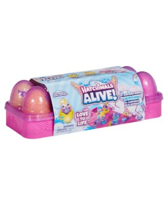 Hatchimals Alive, Egg Carton Toy with 5 Mini Figures in Self-Hatching Eggs image number null