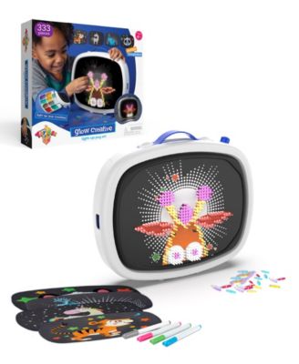 Geoffrey's Toy Box Glow Creative Light-Up 333 Pieces Peg Art, Created for Macy's image number null