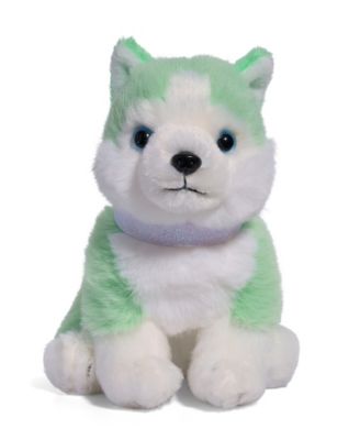 CLOSEOUT! Geoffrey's Toy Box 6" Fancy Pets Plush Husky Puppy, Created for Macys image number null