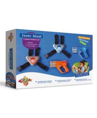 Geoffrey's Toy Box Laser Blast 2-Player 4 Pieces Blaster Set, Created for Macy's image number null