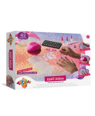 Geoffrey's Toy Box Nail Salon Home Spa 42 Pieces Beauty Set, Created for Macy's image number null