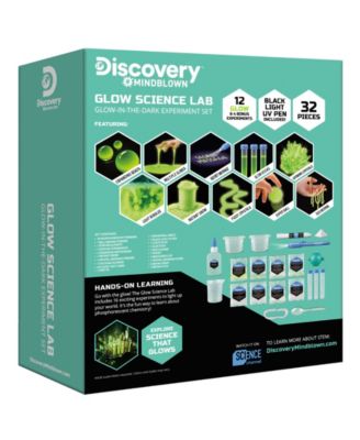 Discovery #MINDBLOWN Glow Science Lab Glow-In-The-Dark Experiment Set, Created for Macy's  image number null