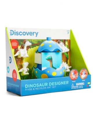 Discovery Kids Dinosaur Designer Rinse and Recolor, 11 Piece Art Set image number null