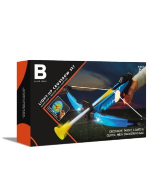 Black Series Light-Up Crossbow Set, LED Glow Archery Game image number null