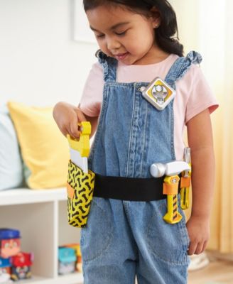 Rubble & Crew, Rubble's Construction Tool Belt, with 6 Piece Kids Tool Set image number null