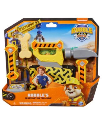 Rubble & Crew, Rubble's Construction Tool Belt, with 6 Piece Kids Tool Set image number null