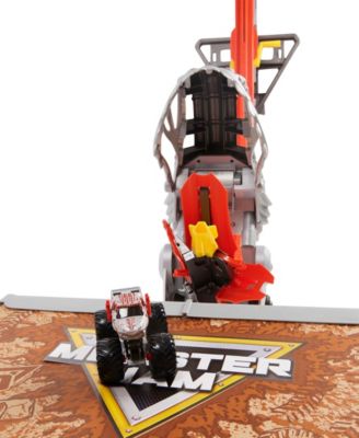 Monster Jam Thunderroarus Drop Playset with Exclusive Monster Truck, Lights & Sounds image number null